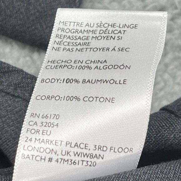 NWT Your Neighbors Button Up Shirt Mens Medium Gray - Picture 14 of 15